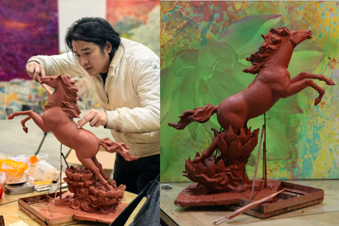 千年蹄声,生莲归来:大师铸就“步步生莲”艺术传奇